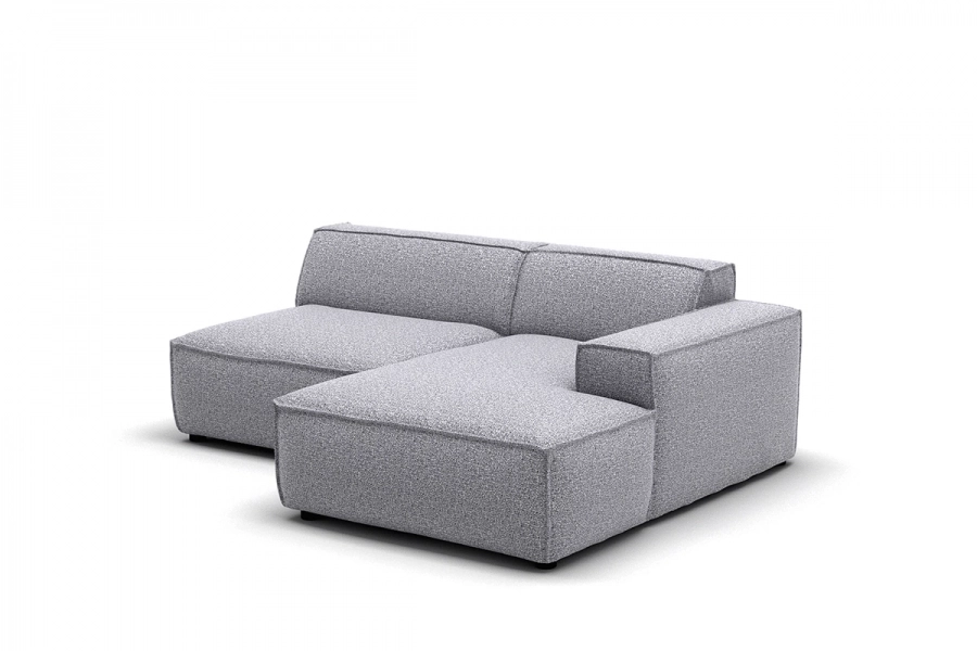 Model MODULARIS NB (niski bok) - Modularis NB sofa 1,5 osobowa + longchair prawy